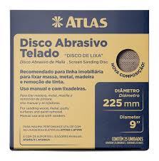 ATLAS - DISCO ABRASIVO AMARELO 150 GRAO 600
