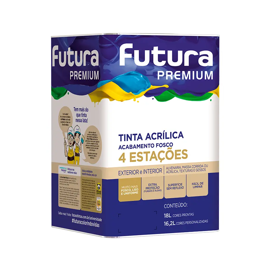 FUTURA - LATEX SUP. LAV BASE B 16L 4 ESTACOES