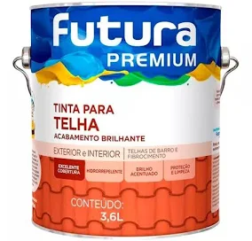 FUTURA - RESINA AGUA CERAMICA TELHA 3,6L