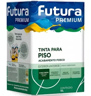 FUTURA - TINTA PISO VERMELHO SEGURANCA 18L