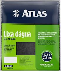 ATLAS - LIXA P/ LIXADEIRA 225 GRAO 180