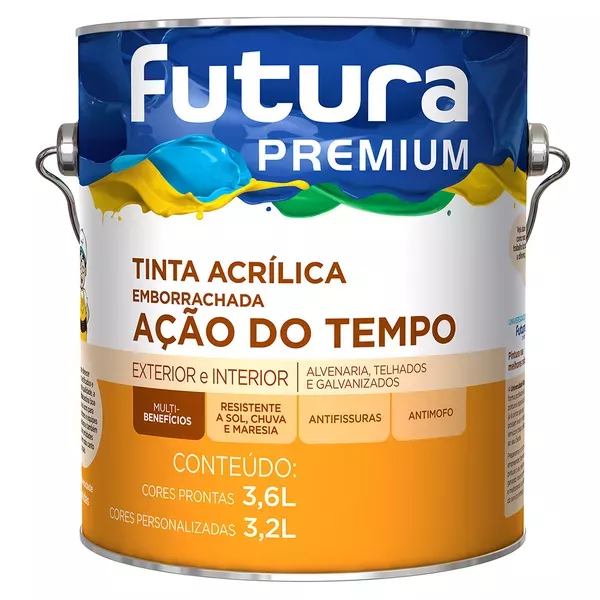 FUTURA - LATEX EMBORRACHADA ELEFANTE 3,6L ACAO TEMPO