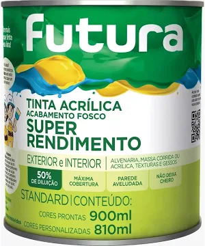 FUTURA - ESM AGUA BRANCO FOSCO 0,900ML ECOLOGICO